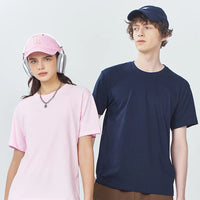 100% Cotton Solid Tshirts Men Woman Short Sleeve Fashion Brand Trend Casual Soft Clothing Tees Customized Products Summer Tops