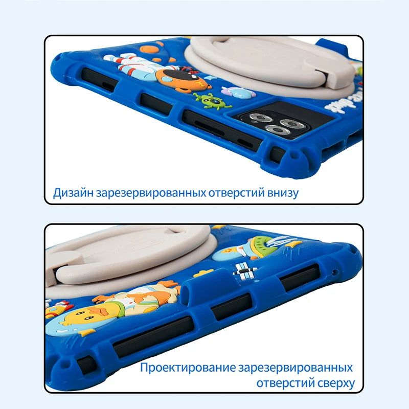 10 inch Children's Tablet Computer Octa Core Dual Cameras Dual SIM 4G Phone Call Tablets Bluetooth Wifi 8GB+ 64GB ROM