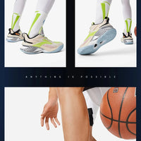 Li-Ning Men's POWER XI Professional Basketball Shoes BOOM Cushion LIGHT FOAM PLUS LiNing Competition Sneakers ABAU055