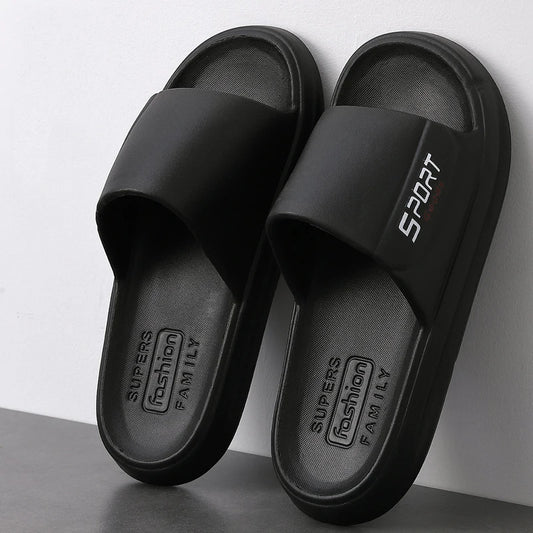 Big Size Summer Slippers Men Women EVA Soft Bottom Indoor Home Slides Sandals Light Beach Shoes Male Slippers Flip Flops