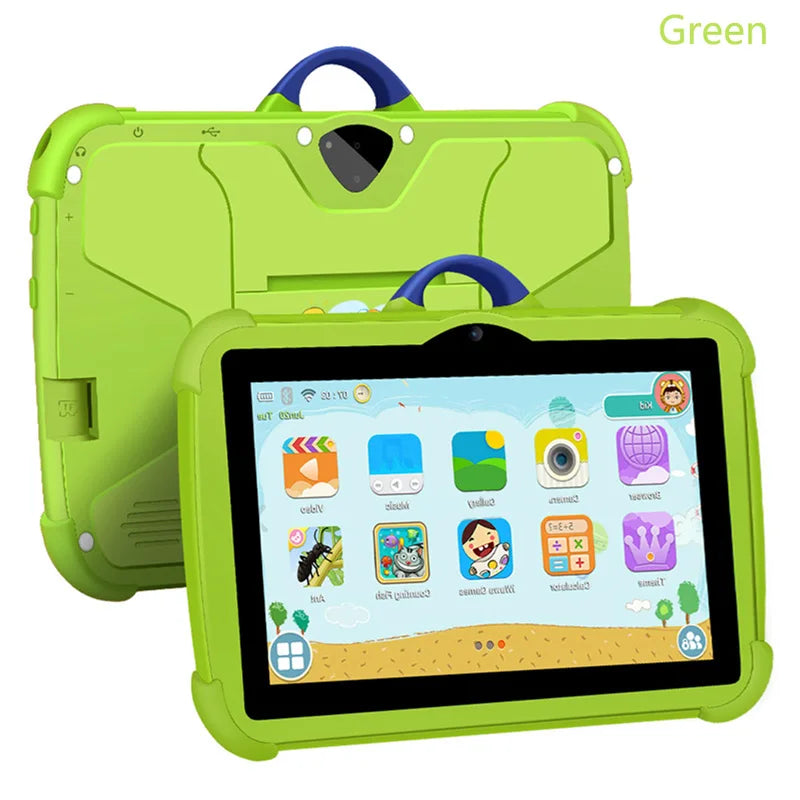 New Google Kids Tablets 7 Inch 5G WiFi Tablet Pc Quad Core 4GB RAM 64GB ROM Cheap for Children Gift Educational Learning 4000mAh