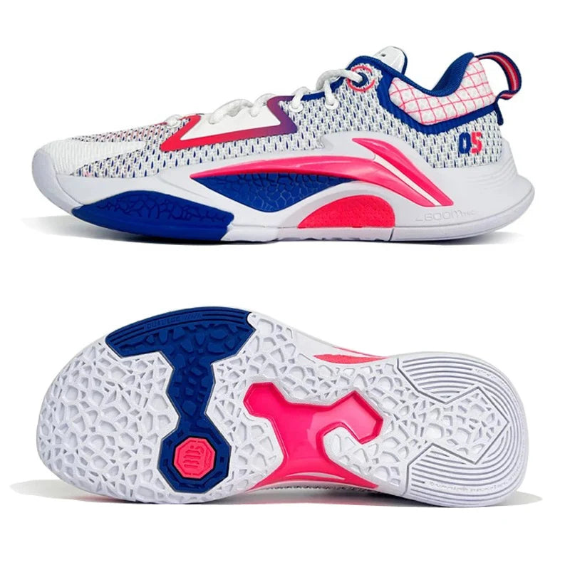 Li-Ning Men's BAD5 DOMINATOR I Outdoor Basketball Shoes BOOM Cushion Stable Support LiNing Wearable Sport Shoes ABFV003