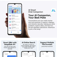 Blackview SHARK 6 AI Smartphone Android 15 Unisoc T8100 5G Mobile Phone 6.88'' Display 120Hz,  8+16GB RAM,128GB+2TB ROM, 5000mAh