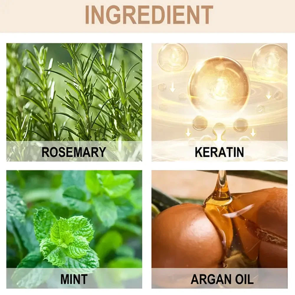 Keratin Curl Defining Cream 5 Seconds Repair Hair Soft Smooth Shiny Deep Moisturize Conditioner for Dry Damaged Hair All Hair