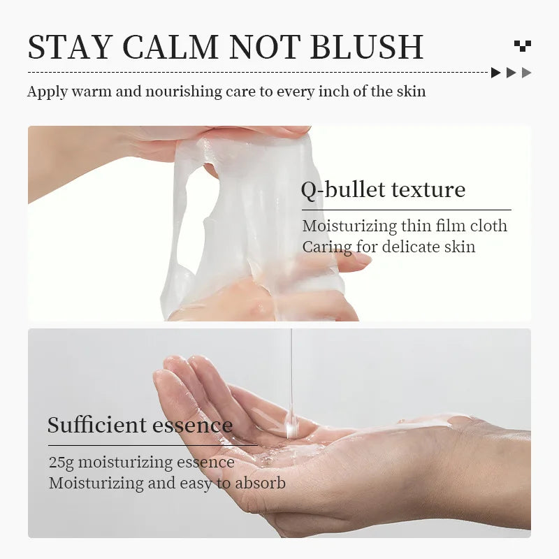 5pcs Kormesic Fruit-Infused Hydrating Face Mask Moisturizing Nourishing Hydrating Facial Skin Care Products