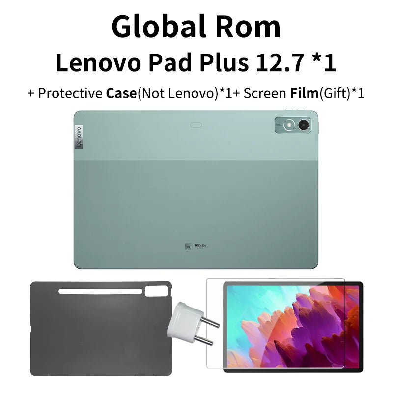 Global Rom Lenovo Xiaoxin Pad Plus 12.7 Inch with Matte Display Natural Light Anti-glare Paper Large Comfortable Visual 60hz