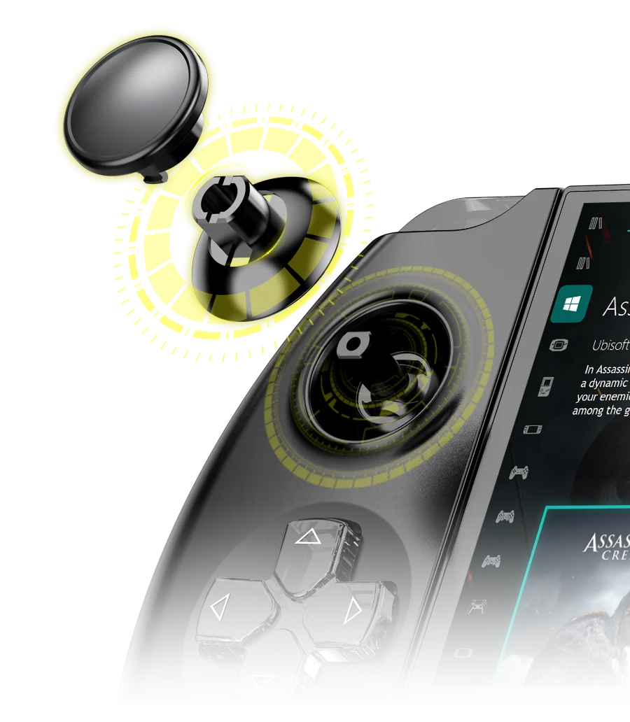 GPD 2025 WIN 4 32GB Memory RAM 1TB 2TB Hard Disk AMD 8840U HX370 Processor Handheld Gaming Portable Laptop Touch Screen Mini PC