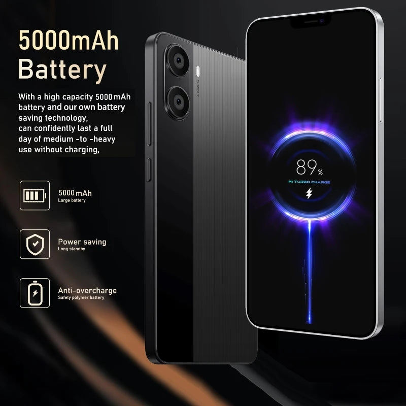 Global Vision X7 Pro Ultra Smartphone 5G Android 8GB RAM 512GB ROM 6.26 Inch Phone 2280x1080HD 24+48MP 4 5G Network Mobile Phone