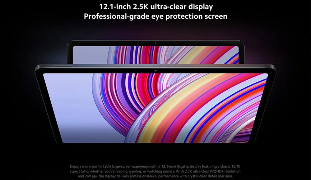 Xiaomi Redmi Pad Pro Tablet Global Version 128GB/256GB Snapdragon 7S Gen 2 octa Core 12.1 ''display 120Hz 10000mAh battery