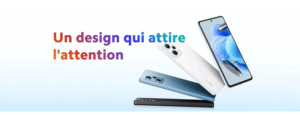 Xiaomi Redmi Note 12 5G Smartphone Global Version 4GB 128GB 6.67 ”Amoed FHD + Snapdragon® 4 48MP Main Camera 33W fast Charge