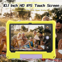 ANRY 10.1 inch Kids Android 15 Tablet 8GB (4+4GB) RAM 64GB ROM 5000Mah Octa-core 5G Wifi Children's Learning Educational Tablets