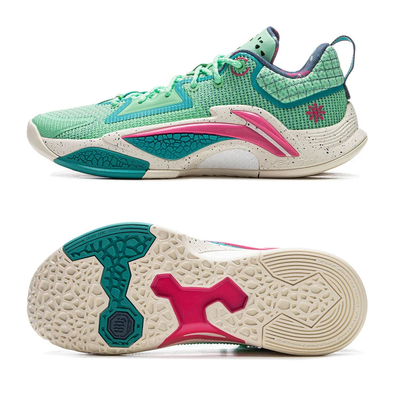 Li-Ning Men's BAD5 DOMINATOR I Outdoor Basketball Shoes BOOM Cushion Stable Support LiNing Wearable Sport Shoes ABFV003