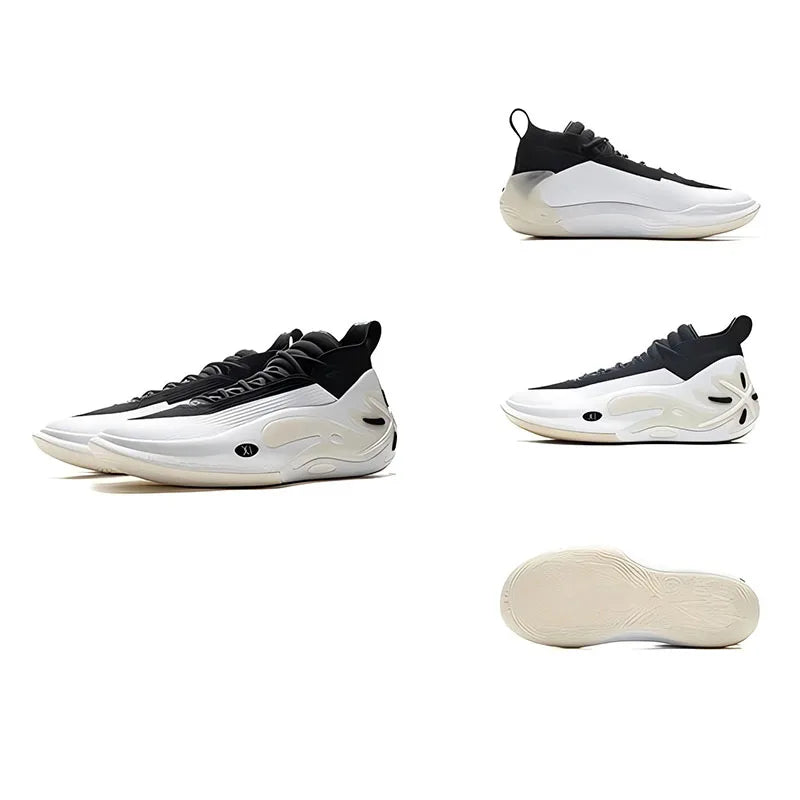 Li-Ning Men's WAY OF WADE 11 WHITE HOT Professional Basketball Shoes Carbon Plate Cushion Support Indoor Sneakers ABAU049