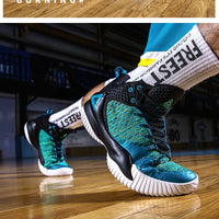 PEAK Lou Williams Basketball Shoes Men Cushion Zapatillas Durable Non-slip Outsole Outdoor Training Sport Sneakers Plus Size