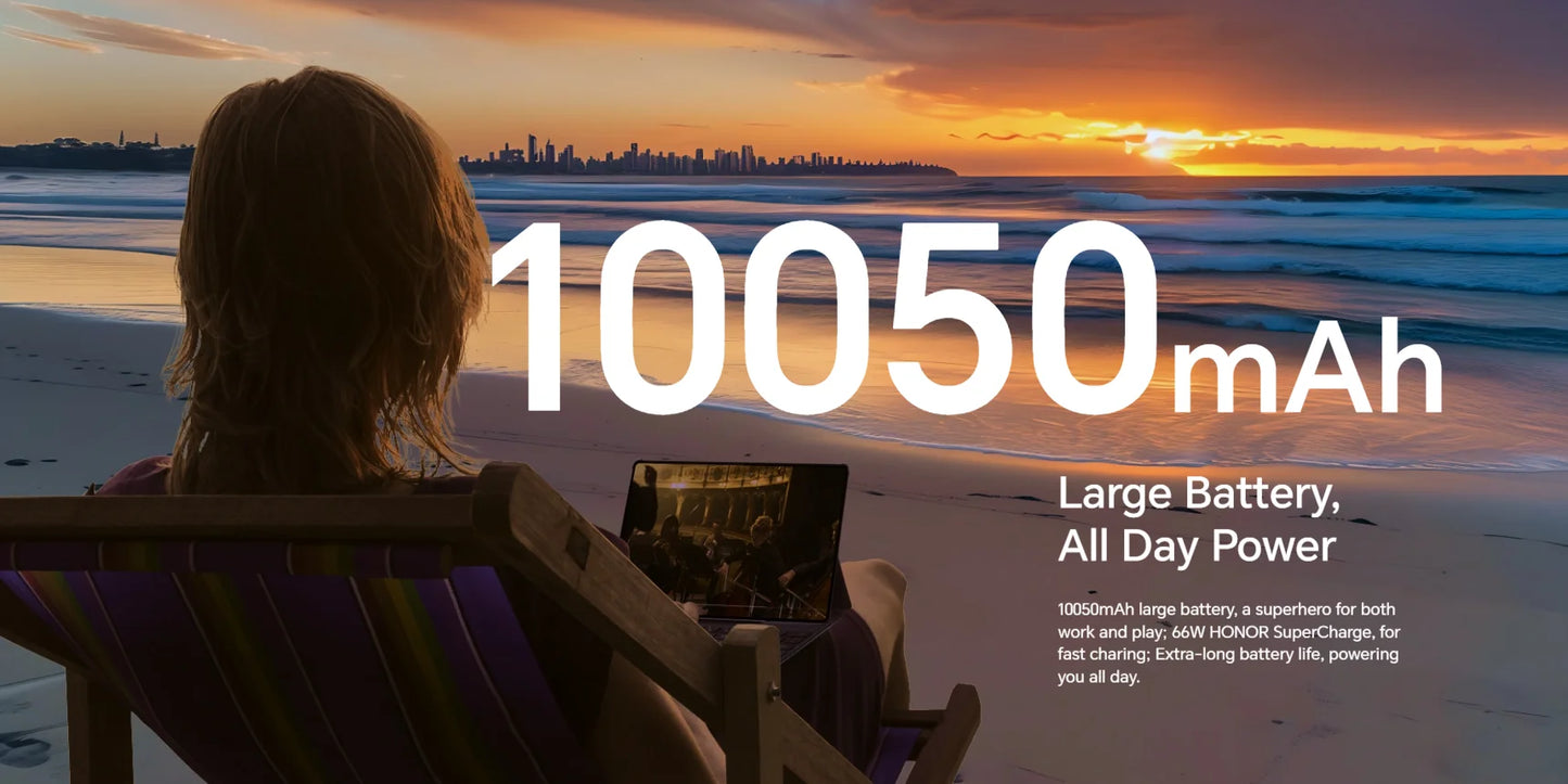 Global Version HONOR MagicPad 2 tablet android 12.3" OLED Screen  Snapdragon 8s Gen 3 CPU 13MP Rear Camera 10050mAh Battery