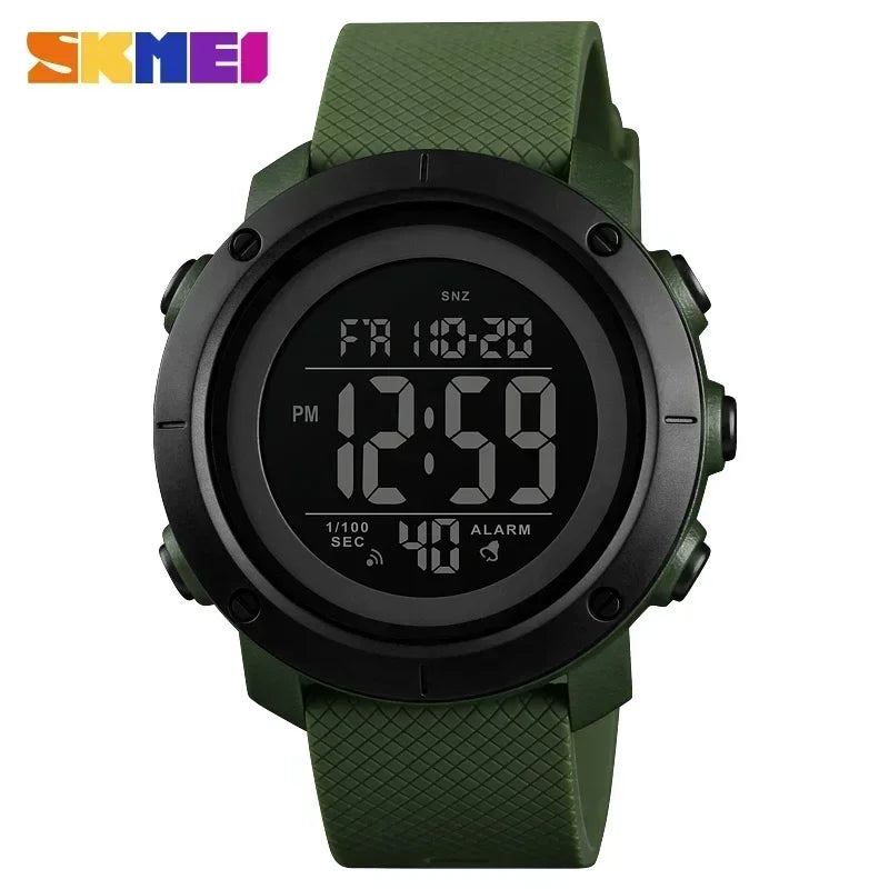 SKMEI 1426  Montre Men Alarm Clock Fashion Digital Watch Relogio Masculino Sport Watch Men Luxury Brand 5Bar Waterproof Watches