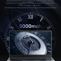 BYONE 15.6 Inch Celeron N5095 Laptop 8GB DDR4 RAM 256GB 512GB SSD Windows 11 IPS Business Ultrathin Portable Notebook Computer