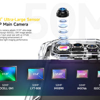 Ulefone Armor 27 Pro 5G Rugged Phone 10600mAh Smartphone 50MP Camera 64MP Night Android 14 Up to 24GB+256GB NFC Waterproof Phone