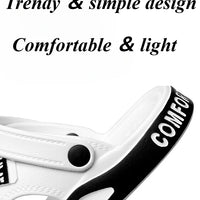 Summer Eva Sandals for Men Fashion Slippers Indoor Lightweight Soft Anti-slip Flats Men's Sandals Outdoor Beach Open-toe Sandals