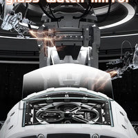 Mark Fairwhale 6014 Brand Rubber Strap Waterproof Luminous Men's Automatic Mechanical Watch Barrel Shape Watches for Men