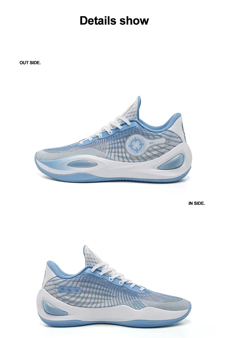 RIGORER AR1 Austin Rivers Basketball Shoes Men Low top Wear-resistant Non-slip Professional Actual Combat Cushion Sport Sneakers