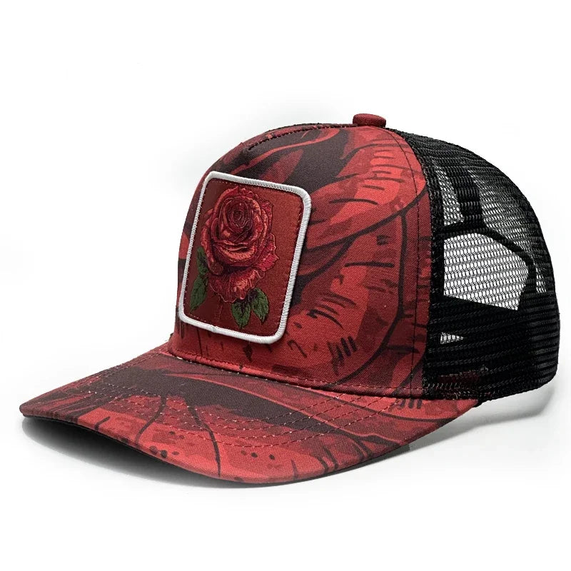 Luxury Brand HipHop Knight's Hat Men Mesh Baseball Cap Outdoor Sport Snapback Hat for Women Unisex Breathable Caps Trucker Hats