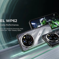 Oukitel WP62 5G Rugged Smartphone 48GB(16+32) +512GB, 6.6" FHD+ 108MP Camera Mobile Phone, 11000mAh 33W, Android 15 Cellphone