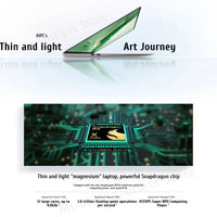 Honor MagicBook Art 14 Snapdragon Edition 1kg Ultra Thin Laptop X Elite 32G 1T 3.1K Eye Screen Notebook