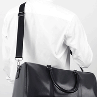 Retro New Short Trip Bag Large Capacity Sports Motorcycle Training Pu Waterproof Leisure Fitness Bag