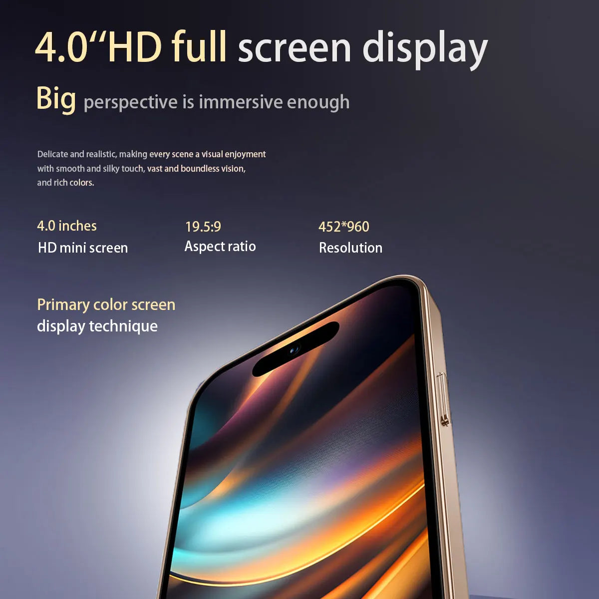 New ONEMYTH M17 Pro Mini Smartphone 4G Dual SIM 4.0-inch HD Full Screen 2000mAh 2GB+16GB 3GB+64GB Android 12 Play Store Best Gif