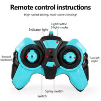 1:16 RC Car  2.4G Four Wheel Drive High-Speed Remote Control Drift Racing Car With LED Lights 4WD RC Car Model Toys for Boys Kid