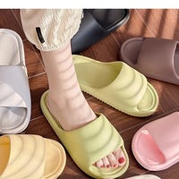 Fashion Men's Summer Ligtweight EVA Indoor Home Sandals Slippers Shoes Men Slippers Outdoor Students Women Comfortable Slides