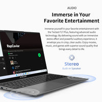 Teclast F17Plus 17.3 inch Laptop Intel N150 16GB RAM 512GB SSD Windows 11 Notebook 180° Flip Computer Backlit Keyboard mini-HDMI