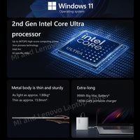 【Russia Stock】REDMI Book Pro 16 2025 Intel Arc Graphics Ultra5-225H 32GB+1TB 16inch 2.5K 120Hz Screen