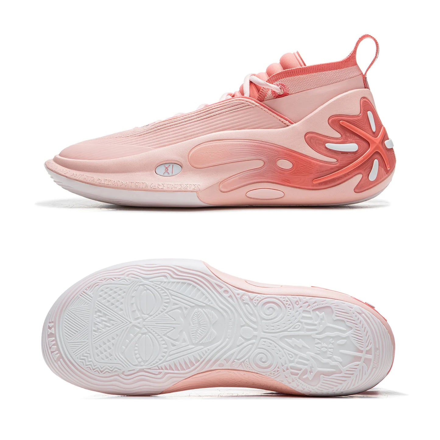 Li-Ning Men's WAY OF WADE 11 WHITE HOT Professional Basketball Shoes Carbon Plate Cushion Support Indoor Sneakers ABAU049