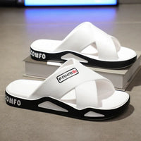 Summer Eva Sandals for Men Fashion Slippers Indoor Lightweight Soft Anti-slip Flats Men's Sandals Outdoor Beach Open-toe Sandals