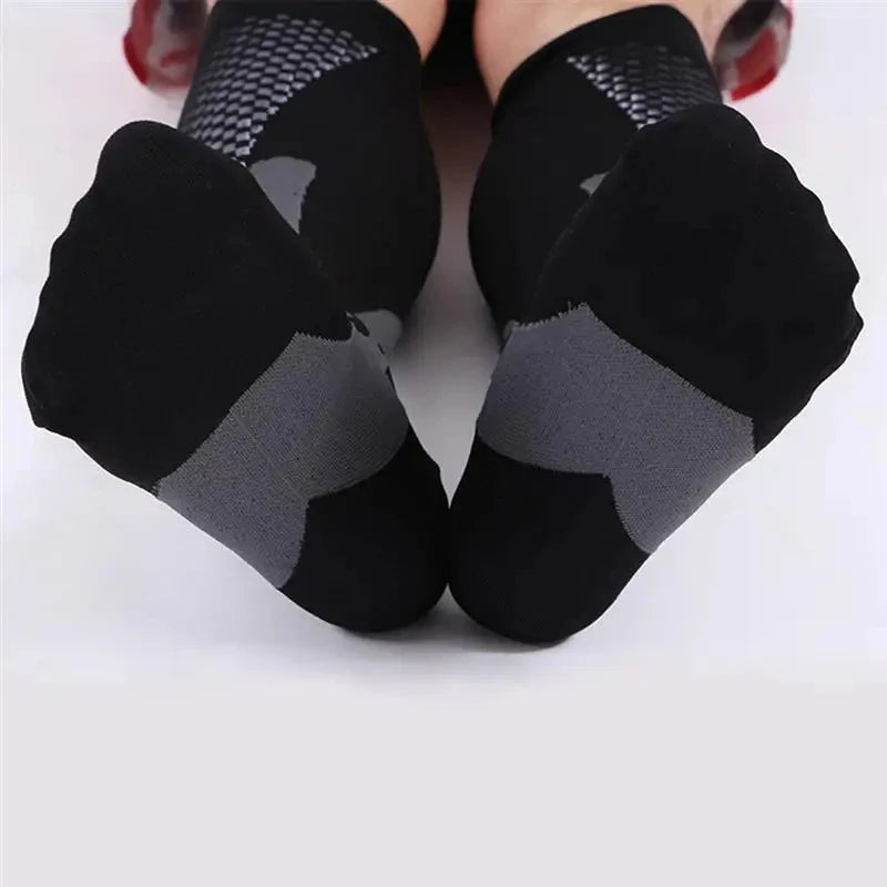 Compression Socks Men Running Cycling Sports Socks Basketball Football Golf Long Socks Varicose Veins Edema Circulation Medical