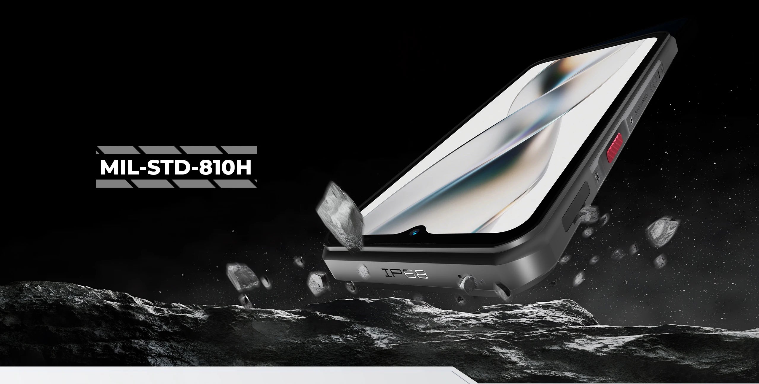 Oukitel WP62 5G Rugged Smartphone 48GB(16+32) +512GB, 6.6" FHD+ 108MP Camera Mobile Phone, 11000mAh 33W, Android 15 Cellphone