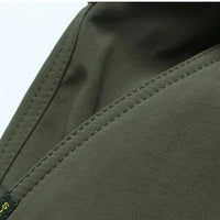 2024 Outdoor Work Tactical Pants Men Winter Casual Cargo Trousers Waterproof Fleece-lined Pant Elastic Hiking Traveling Workwear
