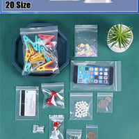 Small Zip Lock Plastic Bags Reclosable Transparent Bag Vacuum Storage Bag Ziplock Food Storage Bags Plastic Zip bag Sealing bag