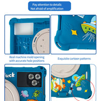 10 inch Children's Tablet Computer Octa Core Dual Cameras Dual SIM 4G Phone Call Tablets Bluetooth Wifi 8GB+ 64GB ROM