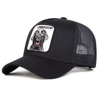 Unisex LABRADOR Dog Embroidery Baseball Net Caps Spring and Summer Outdoor Adjustable Casual Hats Sunscreen Hat Sports Cap