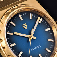 PAGANI DESIGN 2025 New Thin 7mm Fashion Men Quartz Watch V2 Stainless Steel Sapphire 10Bar Waterproof  C3 reloj hombre