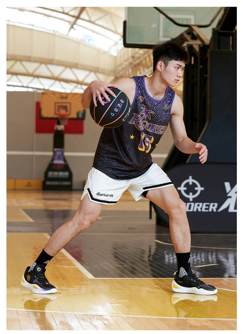 RIGORER AR1 Austin Rivers Basketball Shoes Men Low top Wear-resistant Non-slip Professional Actual Combat Cushion Sport Sneakers