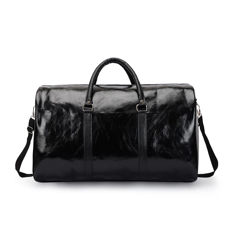 Travel Bag For Men Pu Leather Shoulder Bag Big Capacity Tote Bags For Women Fashion New Duffle Crossbody Bag Sports Pack luggage