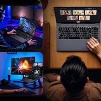 Firebat Laptop AT15 15.6 Inch Intel N150 DDR4 16GB RAM 512GB 1TB SSD 1920*1080 Windows 11 Notebook Backlit Integrated Numpad