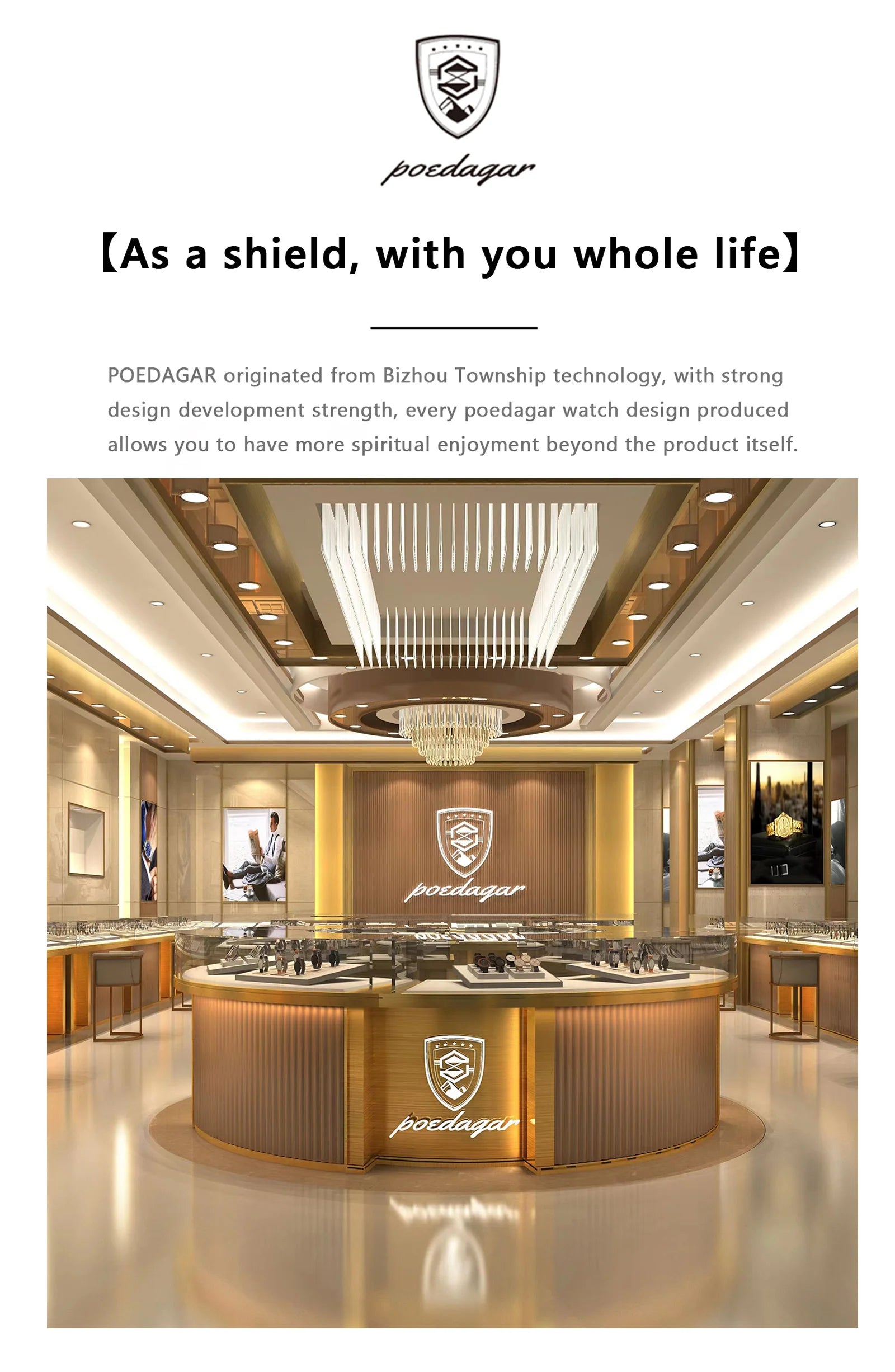 POEDAGAR Business Luxury Man Watch Luminous Waterproof Date Stainless Steel Men Watch High Quality Military Men's Quartz Watches