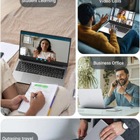 ACEMAGIC Laptop 17.3” FHD Laptop Intel Alder Lake N97 16GB RAM 512GB SSD Windows 11 Pro Notebook 180° Flip Computer Wifi5 BT5.0