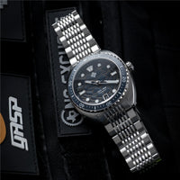 2025 New IXDAO IPOSE Automatic Mechanical Men Watch JD-X07S Dragon Scale Pattern Watch Stainless Steel BWG-9 Diving reloj hombre