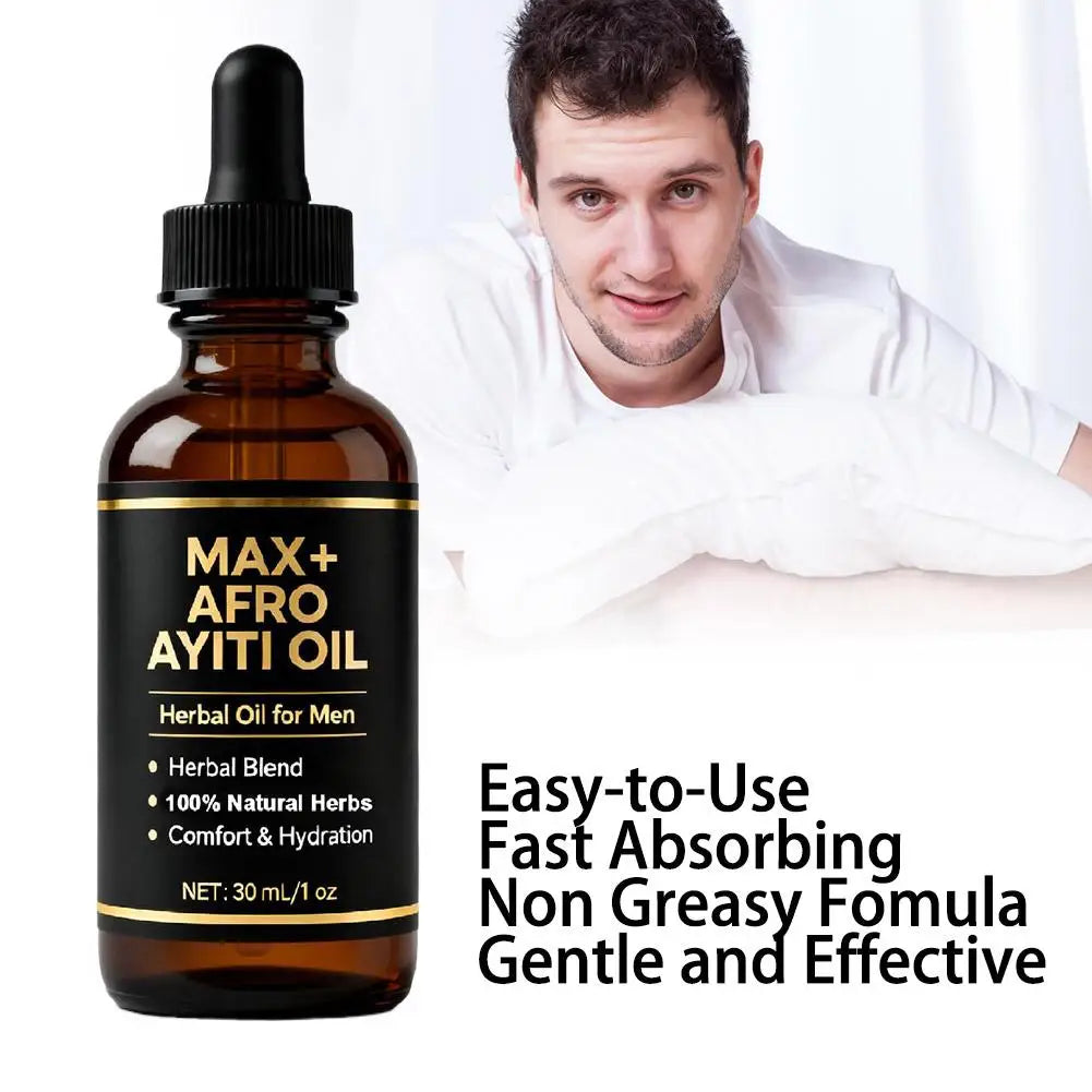 30ml Men's African Ayiti Oil Massage Essence Oil,MAX+AFRO AYITI OIL